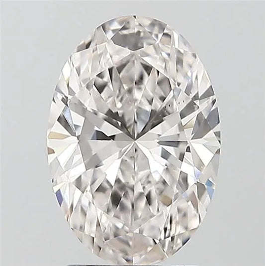 2.02ct Oval Lab Grown Diamond (Colour H, Clarity VS2, IGI Certified)