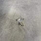 2.97ct 'Alora' Emerald cut Platinum Diamond Set Solitaire Ring