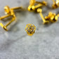 Gold Cluster Stud – 3 Styles