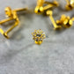 Gold Cluster Stud – 3 Styles