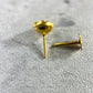 Gold Essential Sphere Stud – Choice of Sizes