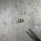 Onyx & Cubic Round Charm Ball Pendant - 22ct Yellow Gold ( Small )