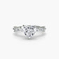 Solitaire with Eternity Pavé