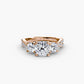 Three-Stone with Pavé Band 2