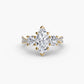 Three-Stone with Pavé Band 2