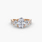 Three-Stone with Pavé Band 2