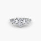 Three-Stone with Pavé Band 3