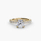 Solitaire with Pavé 6