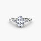 Solitaire with Shoulder Accents 2