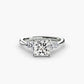 Solitaire with Shoulder Accents 2
