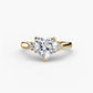 Solitaire with Cluster Shoulders 2