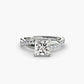 The Emerald Twist Pavé Ring