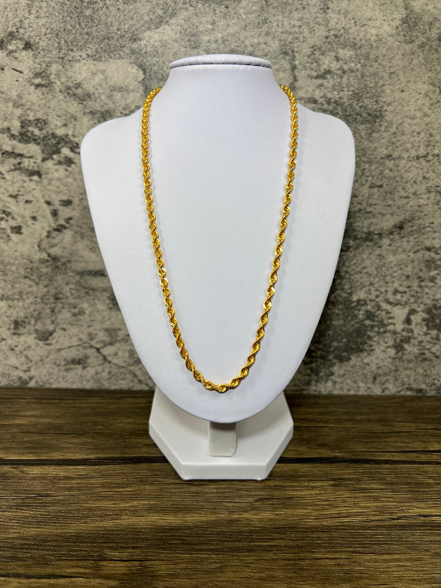 Rope Chain - 22ct Yellow Gold ( Choose your length )