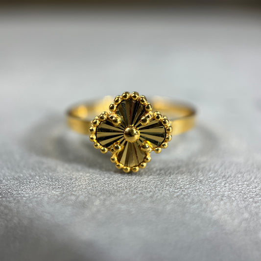 Clover Ring – 22ct Yellow Gold ( Large Clover )